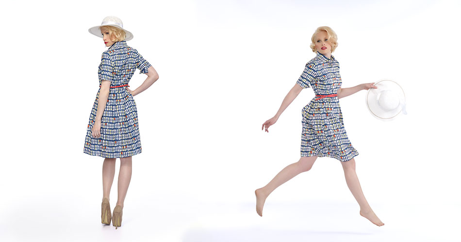 Pin-up, Retro, 50`s, Vintage Shooting im Fotostudio Berlin Spandau